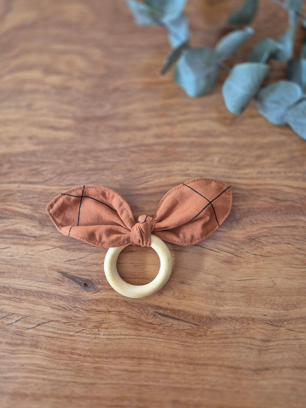 Anel de Guardanapo em Tecido Terracota