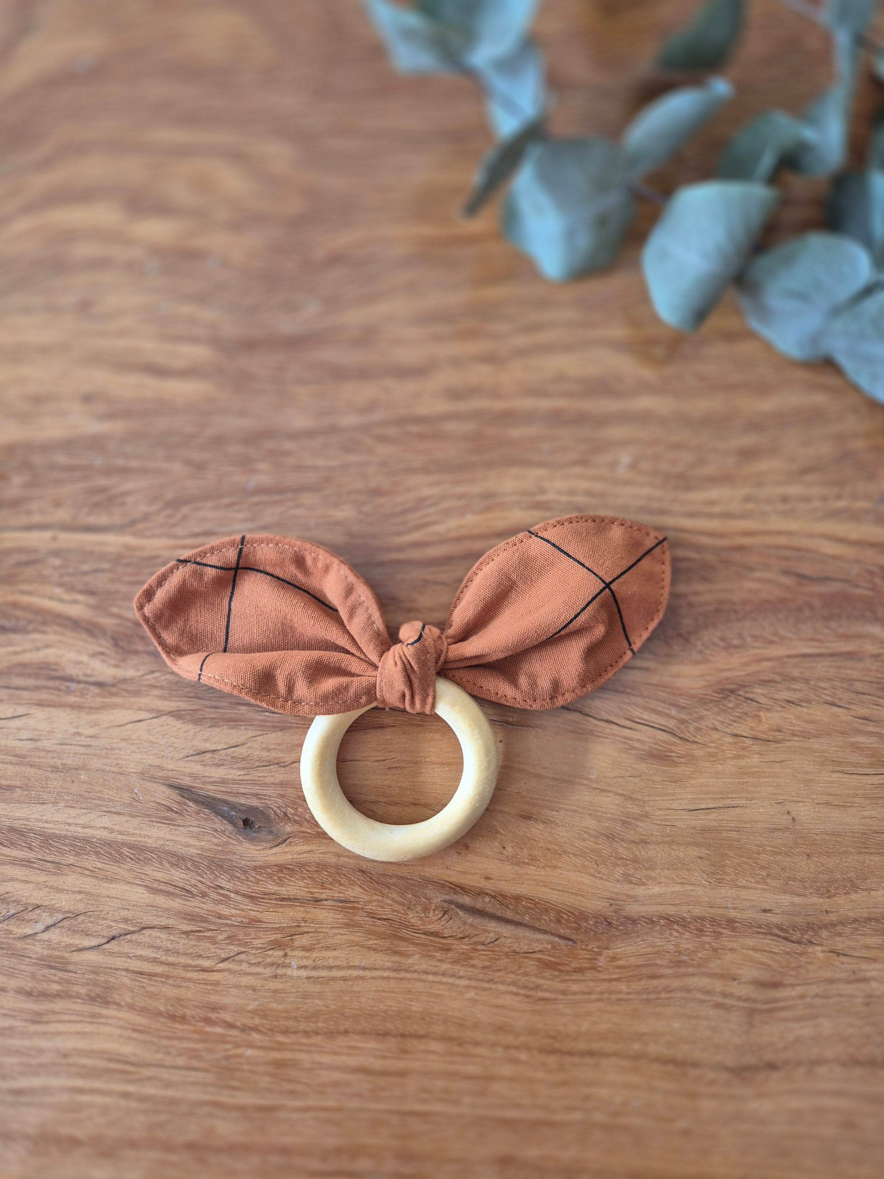 Anel de Guardanapo em Tecido Terracota