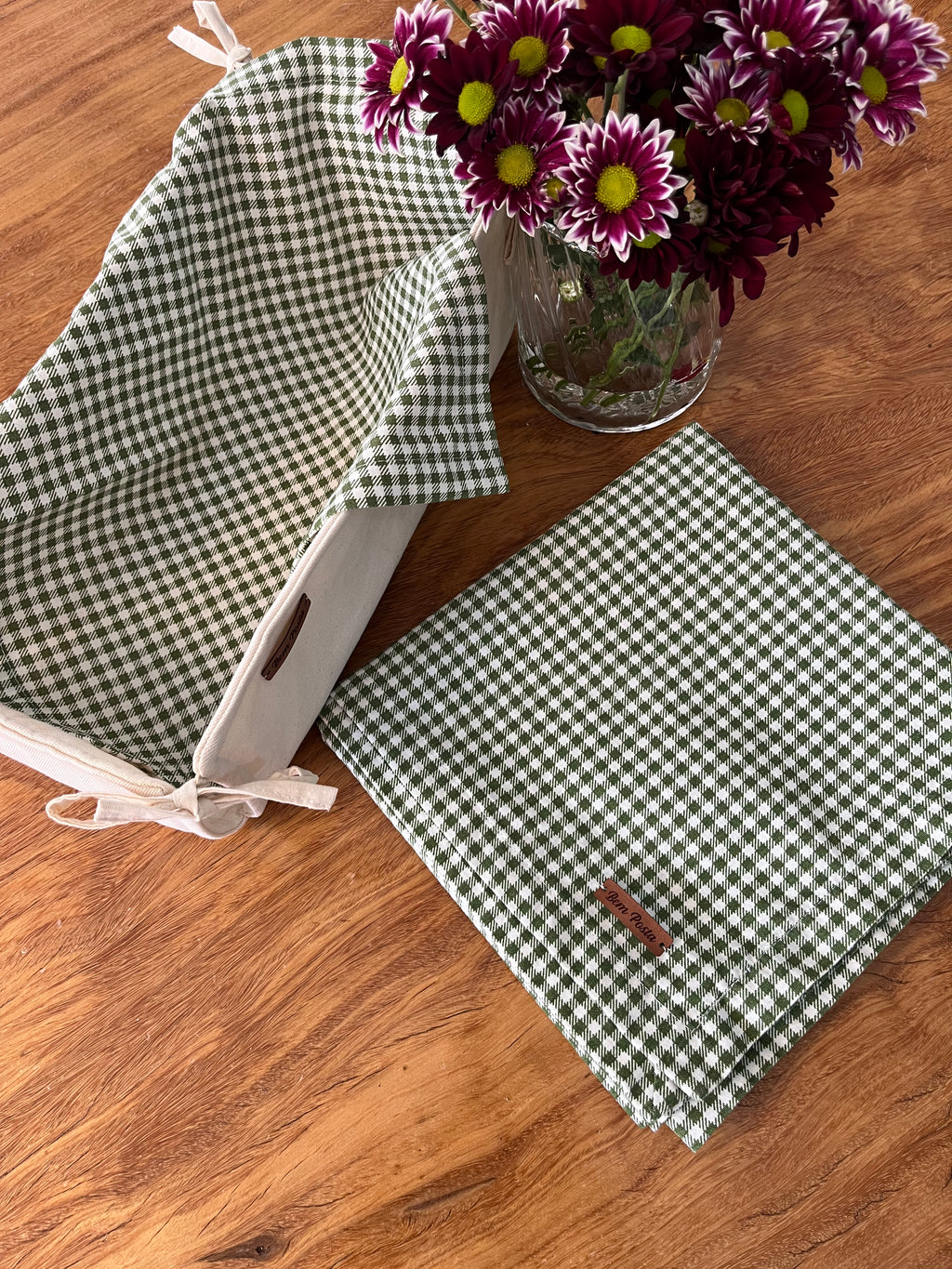 Kit Cesta de Pão + Toalha