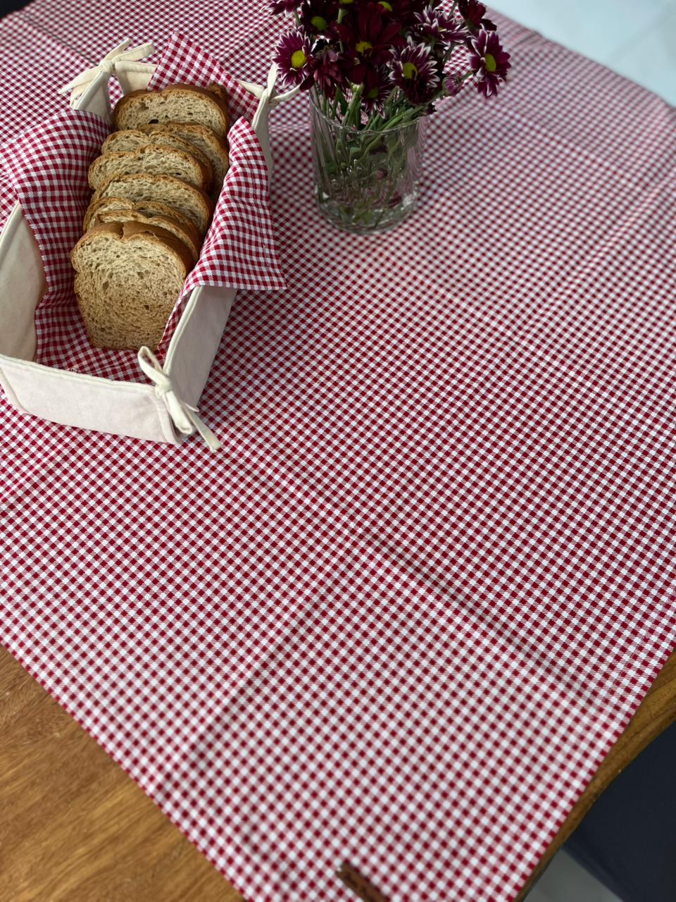 Kit Cesta de Pão + Toalha