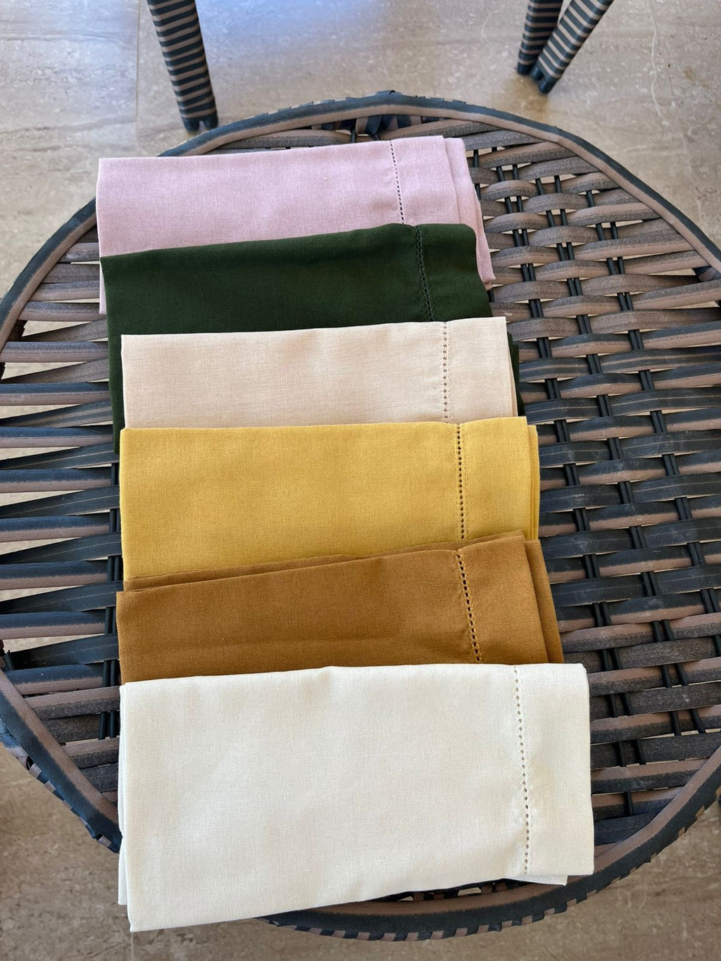 Combo de Guardanapos 6 lugares