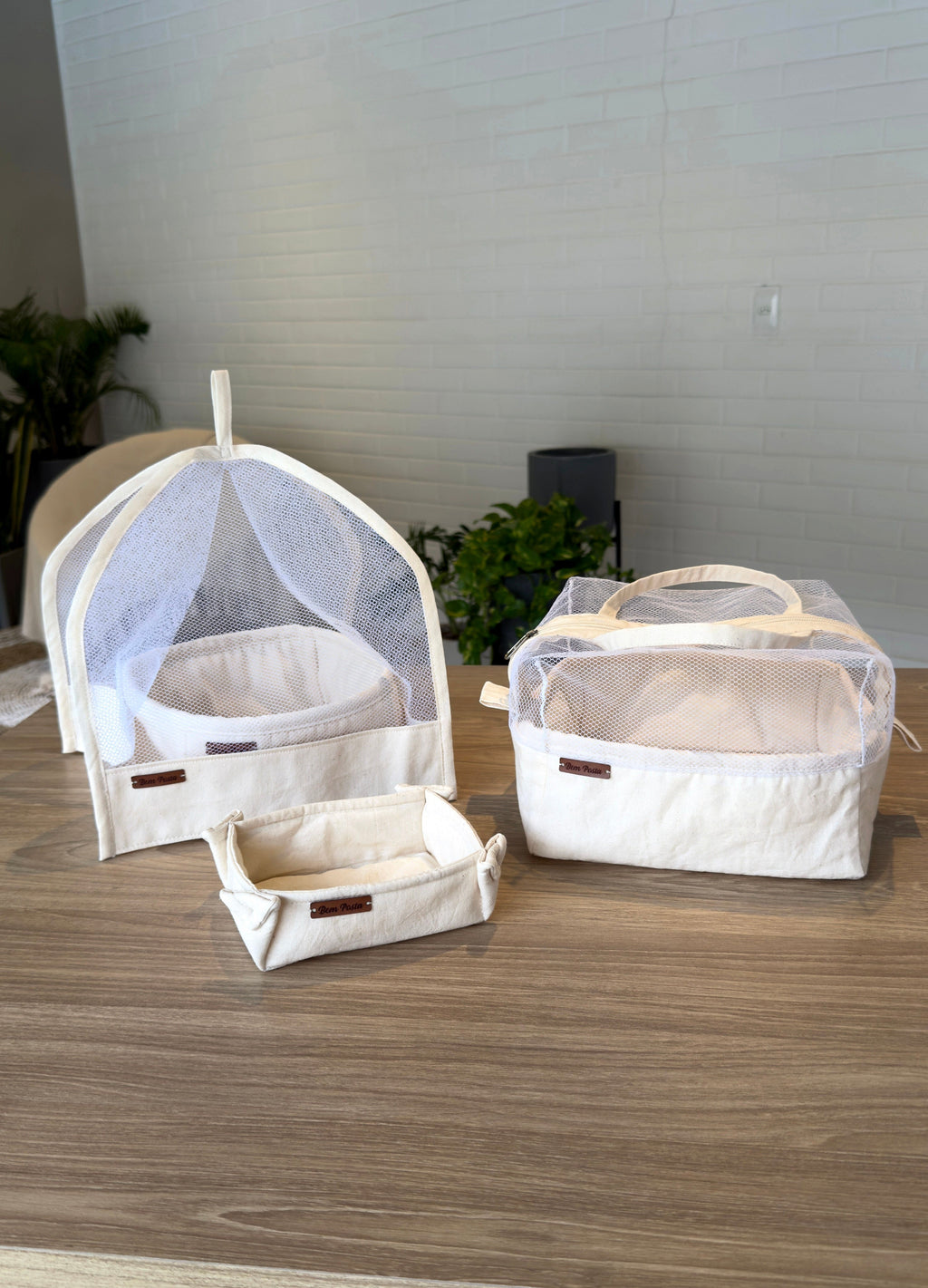 Kit 3 Cestas Artesanais